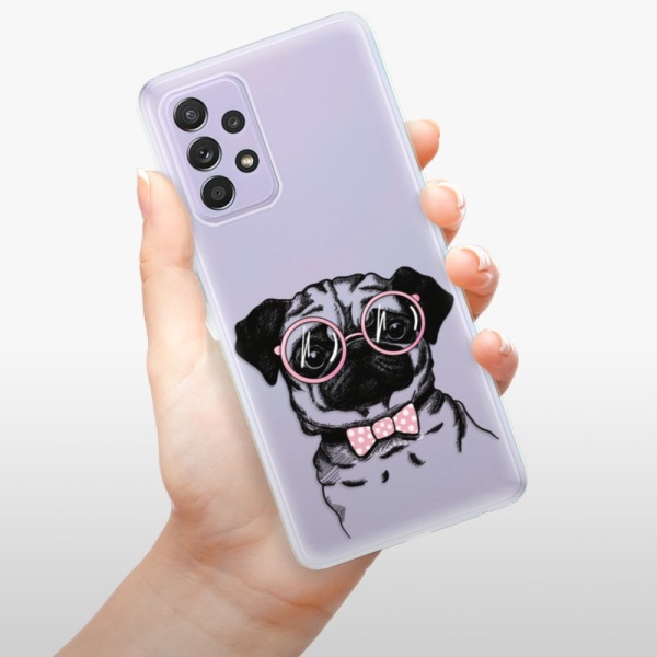 Odolné silikonové pouzdro iSaprio - The Pug - Samsung Galaxy A52/A52 5G