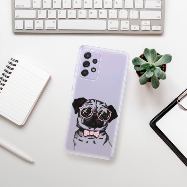 Odolné silikonové pouzdro iSaprio - The Pug - Samsung Galaxy A52/A52 5G