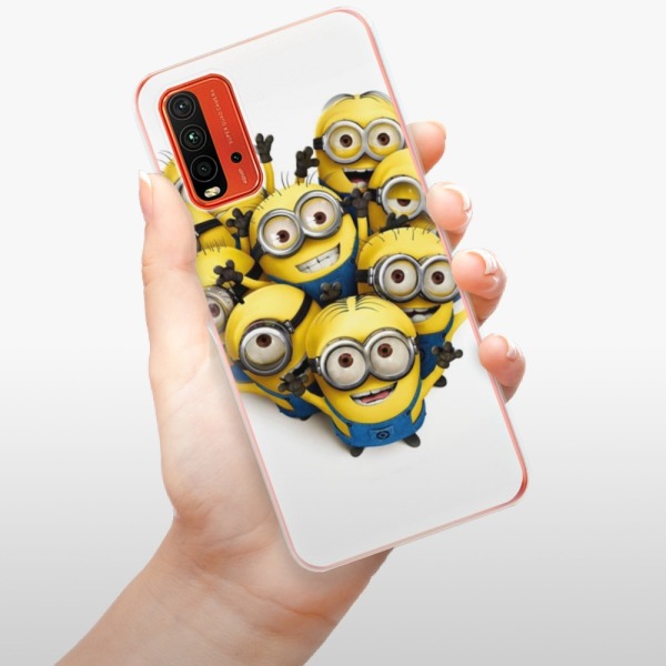 Odolné silikonové pouzdro iSaprio - Mimons 01 - Xiaomi Redmi 9T