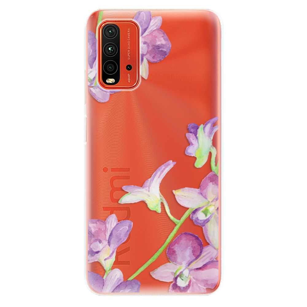 Odolné silikonové pouzdro iSaprio - Purple Orchid - Xiaomi Redmi 9T