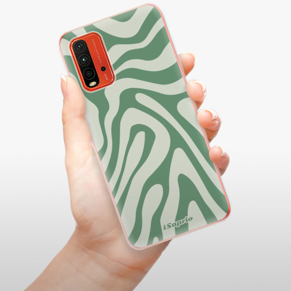 Odolné silikonové pouzdro iSaprio - Zebra Green - Xiaomi Redmi 9T