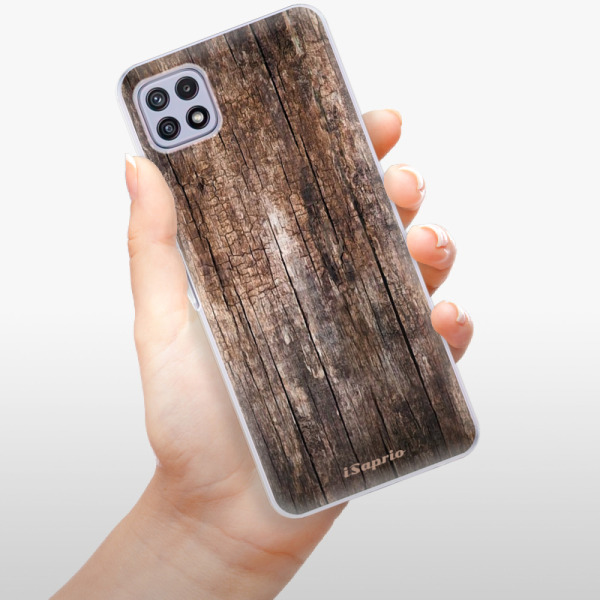 Odolné silikonové pouzdro iSaprio - Wood 11 - Samsung Galaxy A22 5G