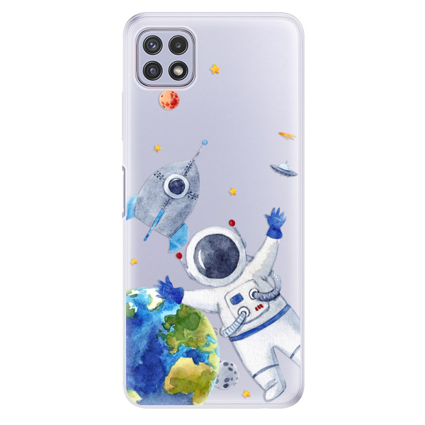 Odolné silikonové pouzdro iSaprio - Space 05 - Samsung Galaxy A22 5G