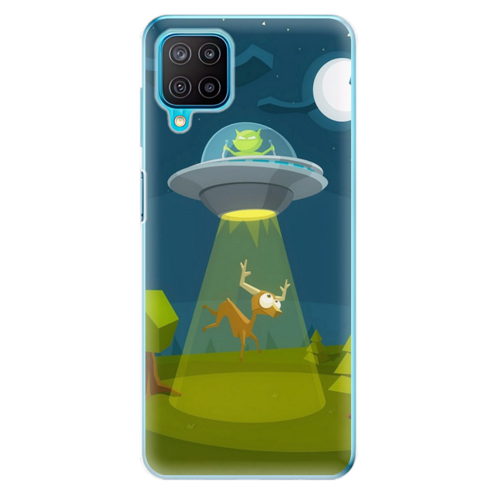 Odolné silikonové pouzdro iSaprio - Alien 01 - Samsung Galaxy M12