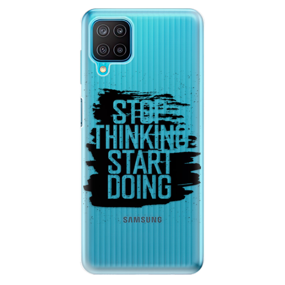 Odolné silikonové pouzdro iSaprio - Start Doing - black - Samsung Galaxy M12