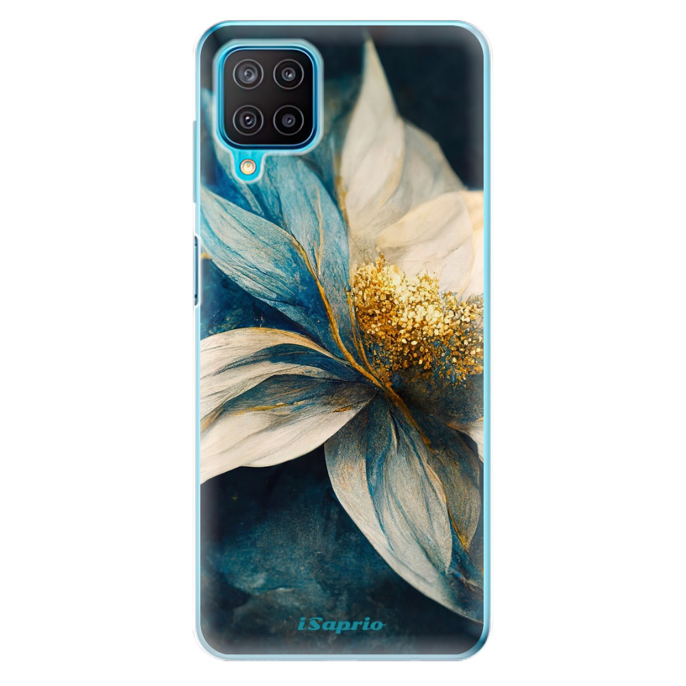 Odolné silikonové pouzdro iSaprio - Blue Petals - Samsung Galaxy M12