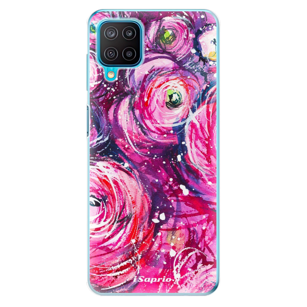 Odolné silikonové pouzdro iSaprio - Pink Bouquet - Samsung Galaxy M12