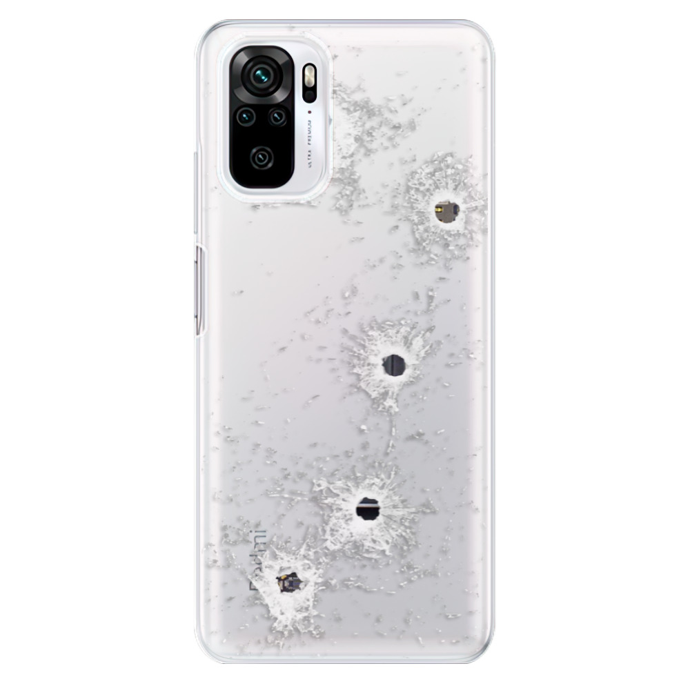 Odolné silikonové pouzdro iSaprio - Gunshots - Xiaomi Redmi Note 10 / Note 10S