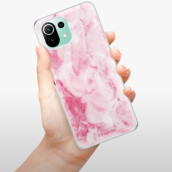 Odolné silikonové pouzdro iSaprio - RoseMarble 16 - Xiaomi Mi 11 Lite