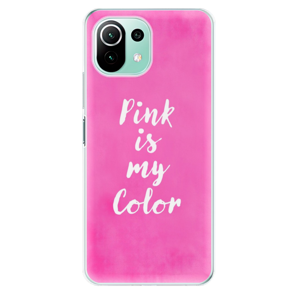 Odolné silikonové pouzdro iSaprio - Pink is my color - Xiaomi Mi 11 Lite