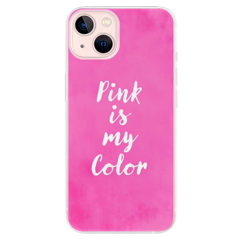 Odolné silikonové pouzdro iSaprio - Pink is my color - iPhone 13
