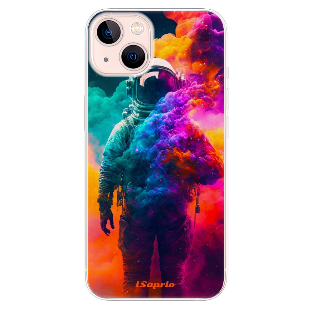 Odolné silikonové pouzdro iSaprio - Astronaut in Colors - iPhone 13