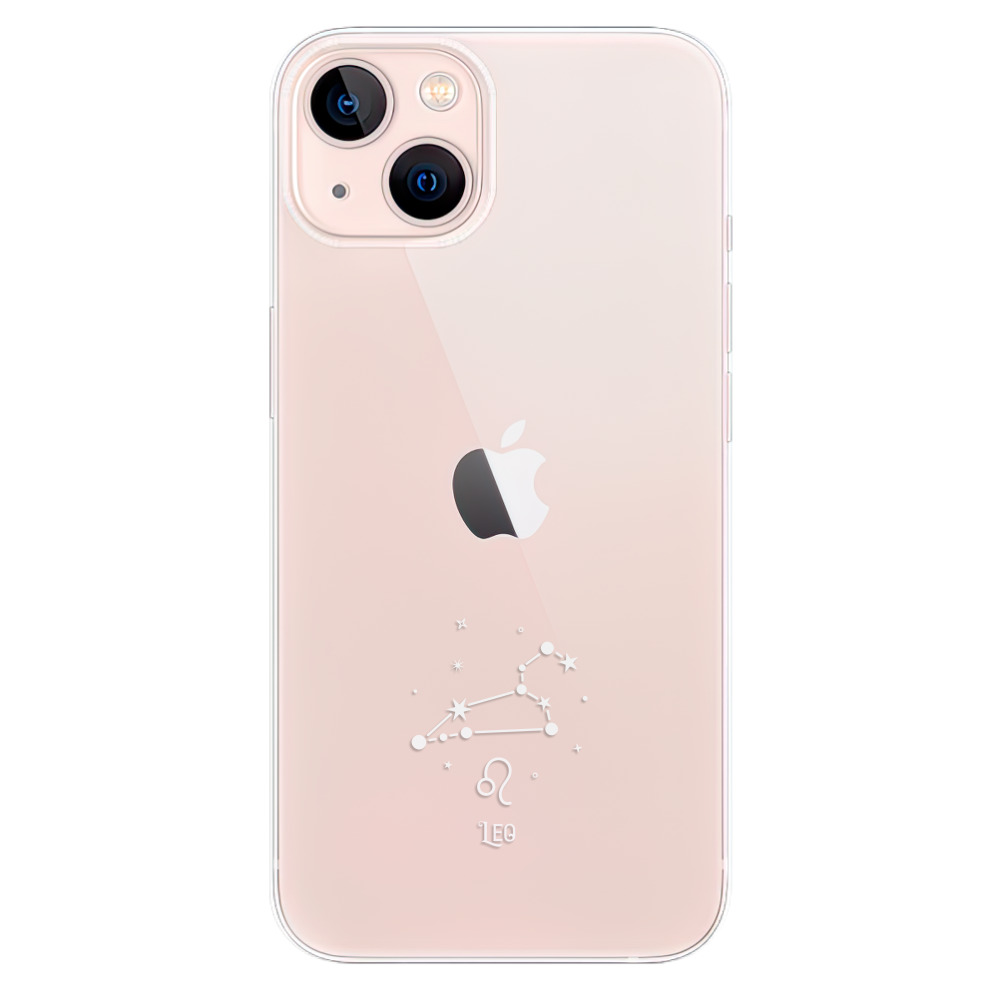 Odolné silikonové pouzdro iSaprio - čiré - Lev - iPhone 13