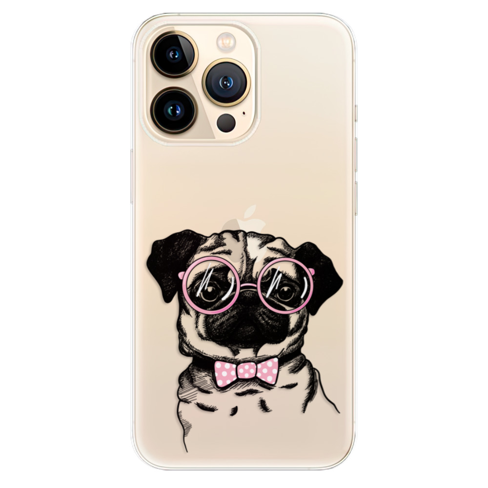 Odolné silikonové pouzdro iSaprio - The Pug - iPhone 13 Pro