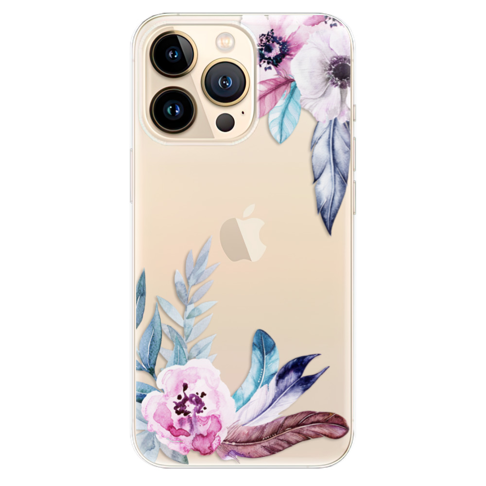 Odolné silikonové pouzdro iSaprio - Flower Pattern 04 - iPhone 13 Pro