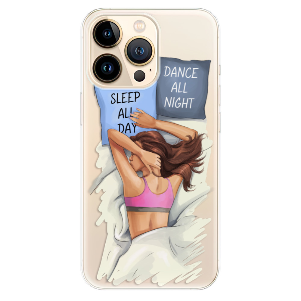 Odolné silikonové pouzdro iSaprio - Dance and Sleep - iPhone 13 Pro