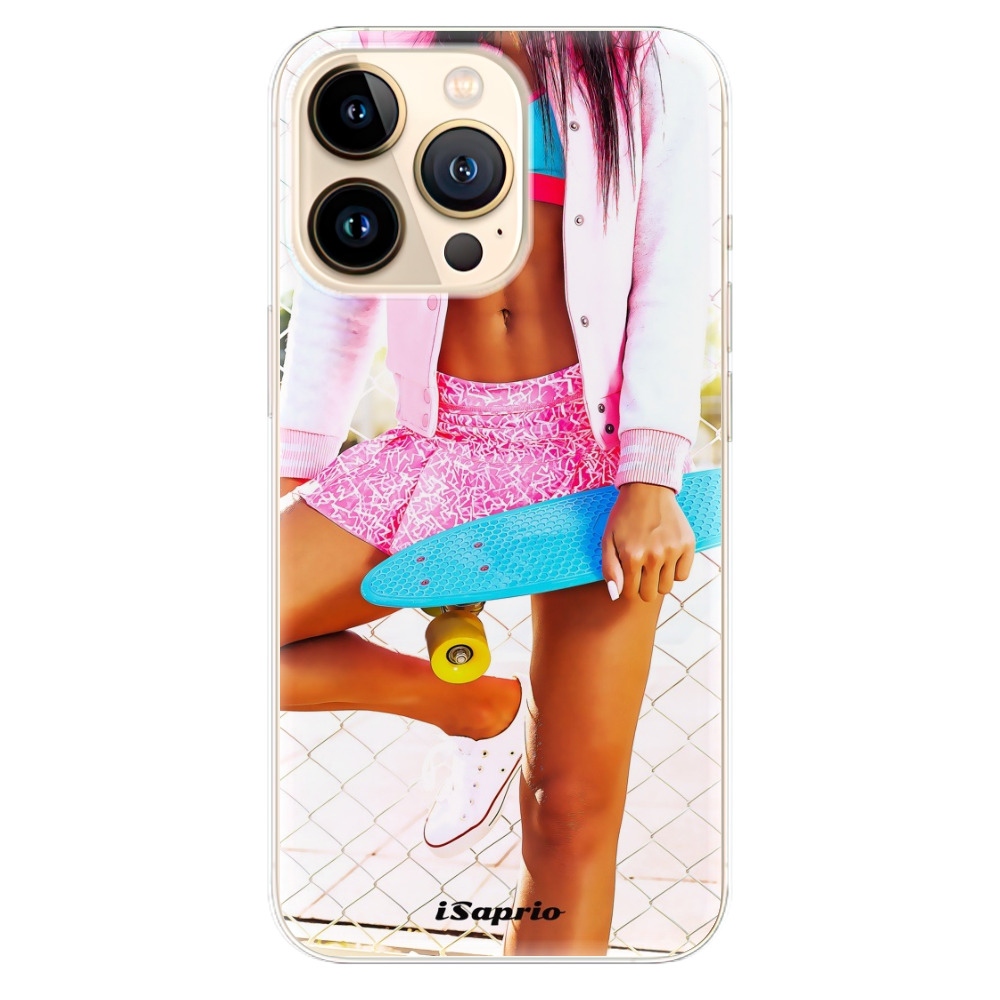 Odolné silikonové pouzdro iSaprio - Skate girl 01 - iPhone 13 Pro