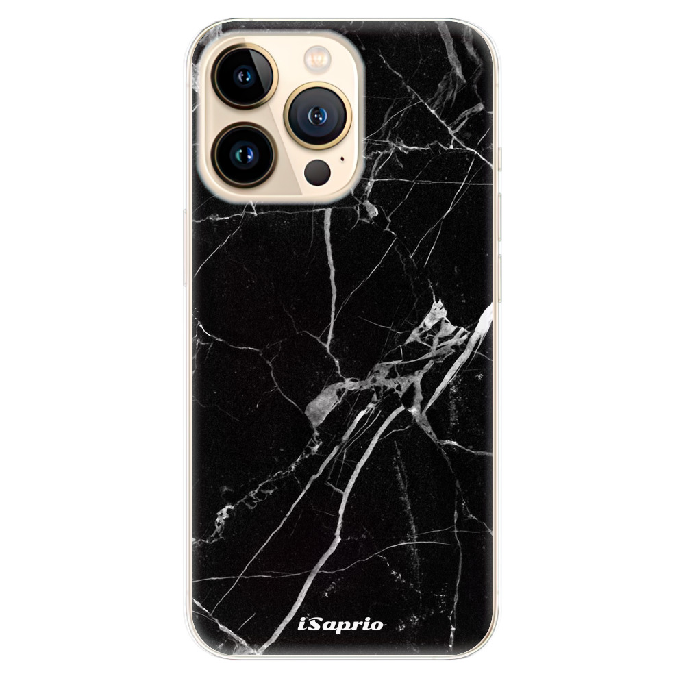 Odolné silikonové pouzdro iSaprio - Black Marble 18 - iPhone 13 Pro Max