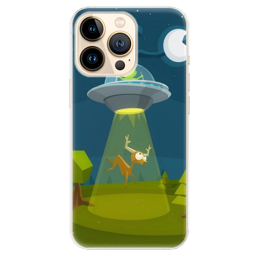 Odolné silikonové pouzdro iSaprio - Alien 01 - iPhone 13 Pro Max