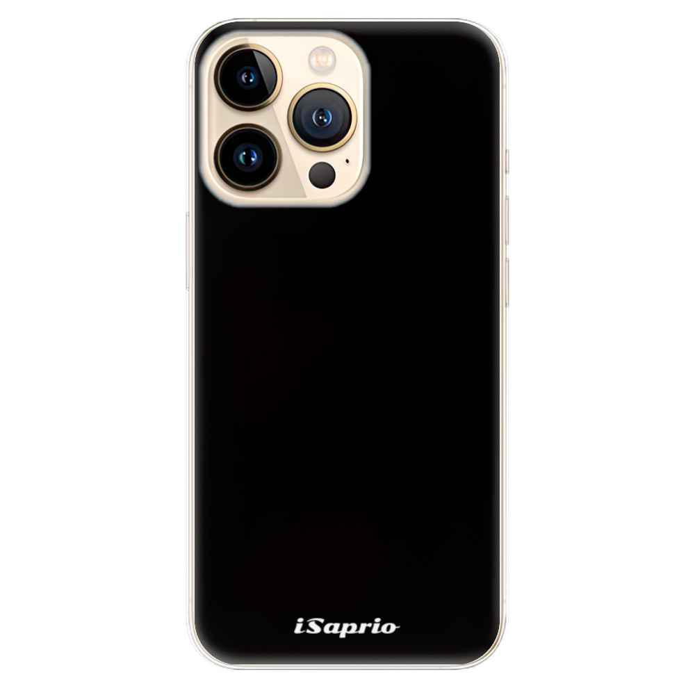Odolné silikonové pouzdro iSaprio - 4Pure - černý - iPhone 13 Pro Max