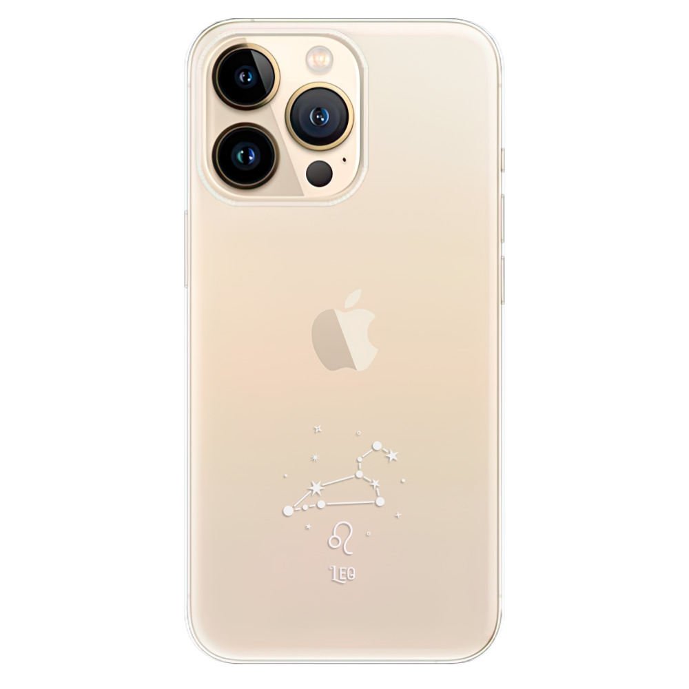Odolné silikonové pouzdro iSaprio - čiré - Lev - iPhone 13 Pro Max