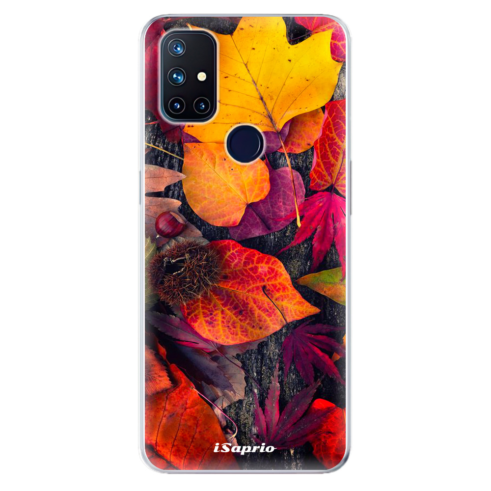 Odolné silikonové pouzdro iSaprio - Autumn Leaves 03 - OnePlus Nord N10 5G