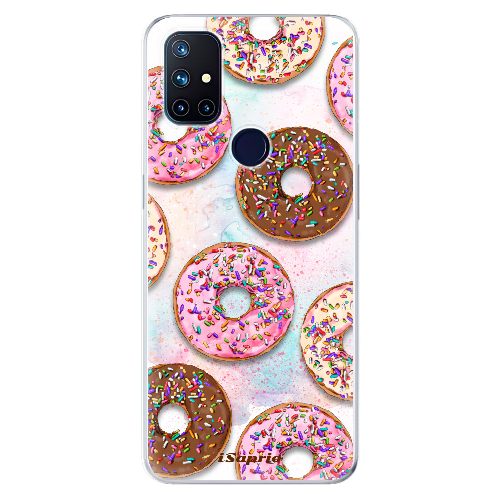 Odolné silikonové pouzdro iSaprio - Donuts 11 na mobil OnePlus Nord N10 5G (Odolný silikonový kryt, obal, pouzdro iSaprio - Donuts 11 na mobilní telefon OnePlus Nord N10 5G)