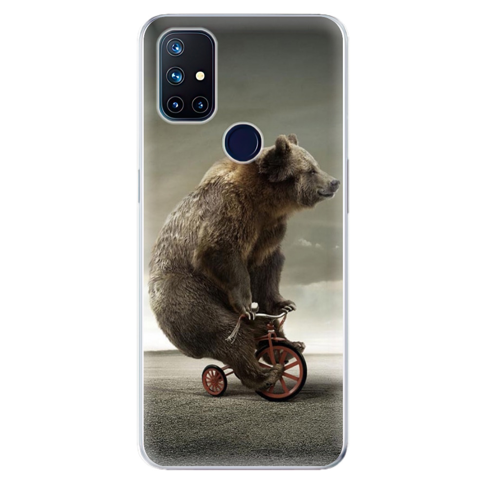 Odolné silikonové pouzdro iSaprio - Bear 01 na mobil OnePlus Nord N10 5G (Odolný silikonový kryt, obal, pouzdro iSaprio - Bear 01 na mobilní telefon OnePlus Nord N10 5G)