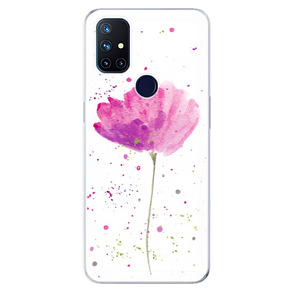 Odolné silikonové pouzdro iSaprio - Poppies na mobil OnePlus Nord N10 5G (Odolný silikonový kryt, obal, pouzdro iSaprio - Poppies na mobilní telefon OnePlus Nord N10 5G)