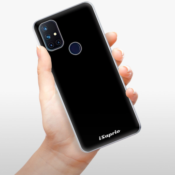 Odolné silikonové pouzdro iSaprio - 4Pure - černý - OnePlus Nord N10 5G