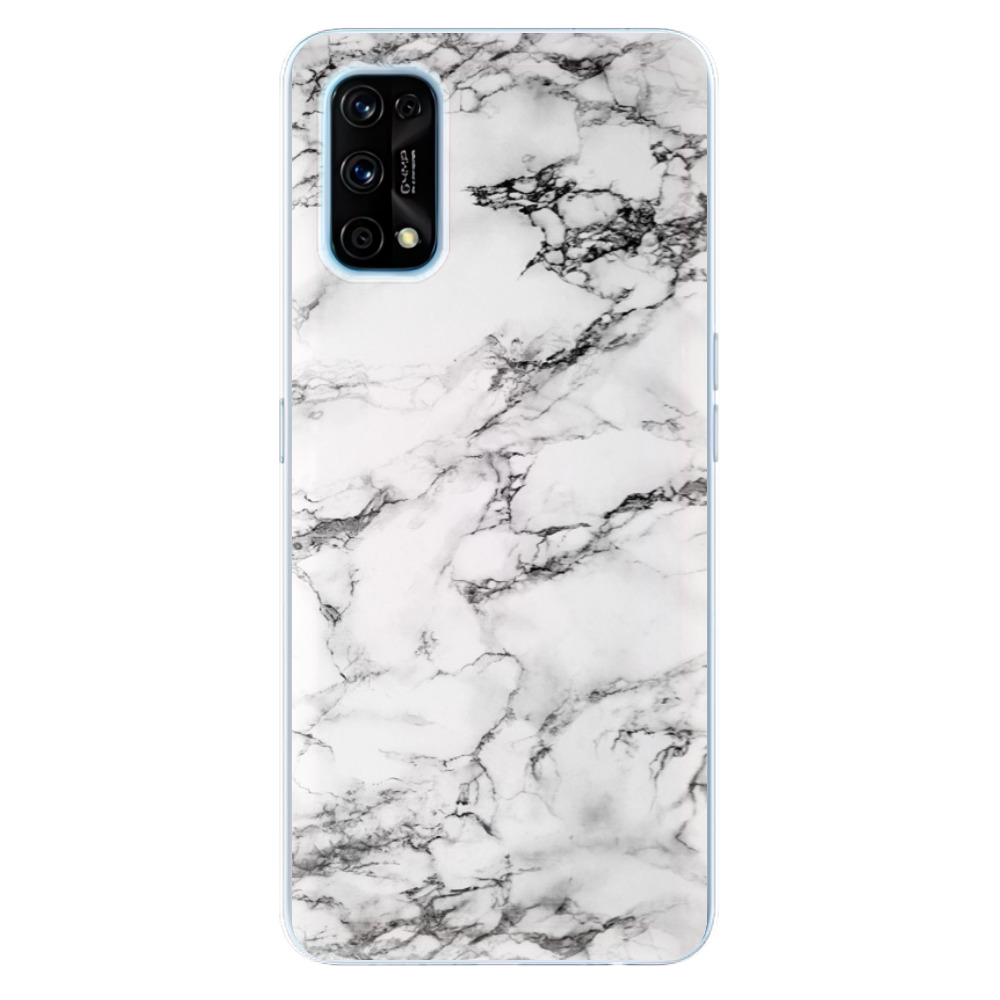 Odolné silikonové pouzdro iSaprio - White Marble 01 - Realme 7 Pro