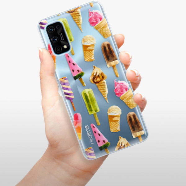 Odolné silikonové pouzdro iSaprio - Ice Cream - Realme 7 Pro