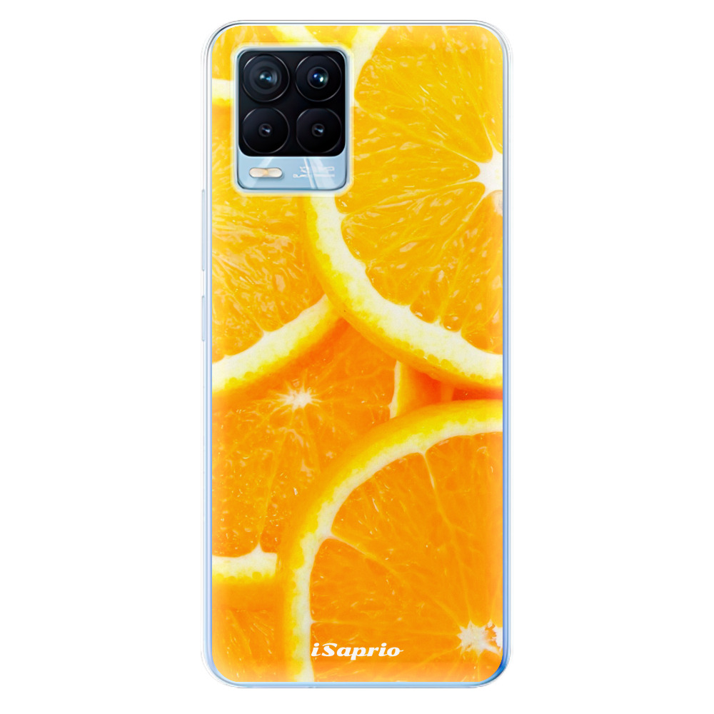 Odolné silikonové pouzdro iSaprio - Orange 10 - Realme 8 / 8 Pro