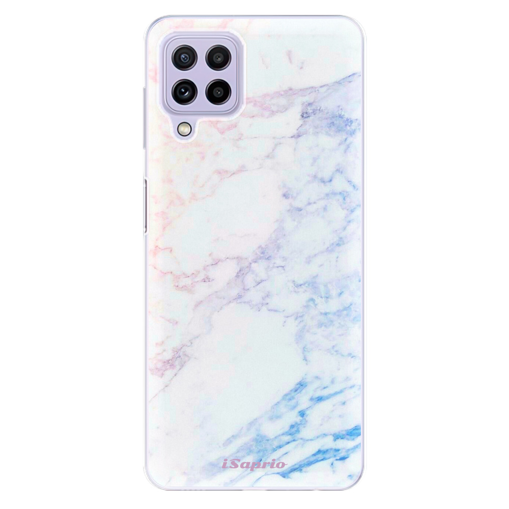 Odolné silikonové pouzdro iSaprio - Raibow Marble 10 na mobil Samsung Galaxy A22 4G (Odolný silikonový kryt, obal, pouzdro iSaprio - Raibow Marble 10 na mobilní telefon Samsung Galaxy A22 4G)