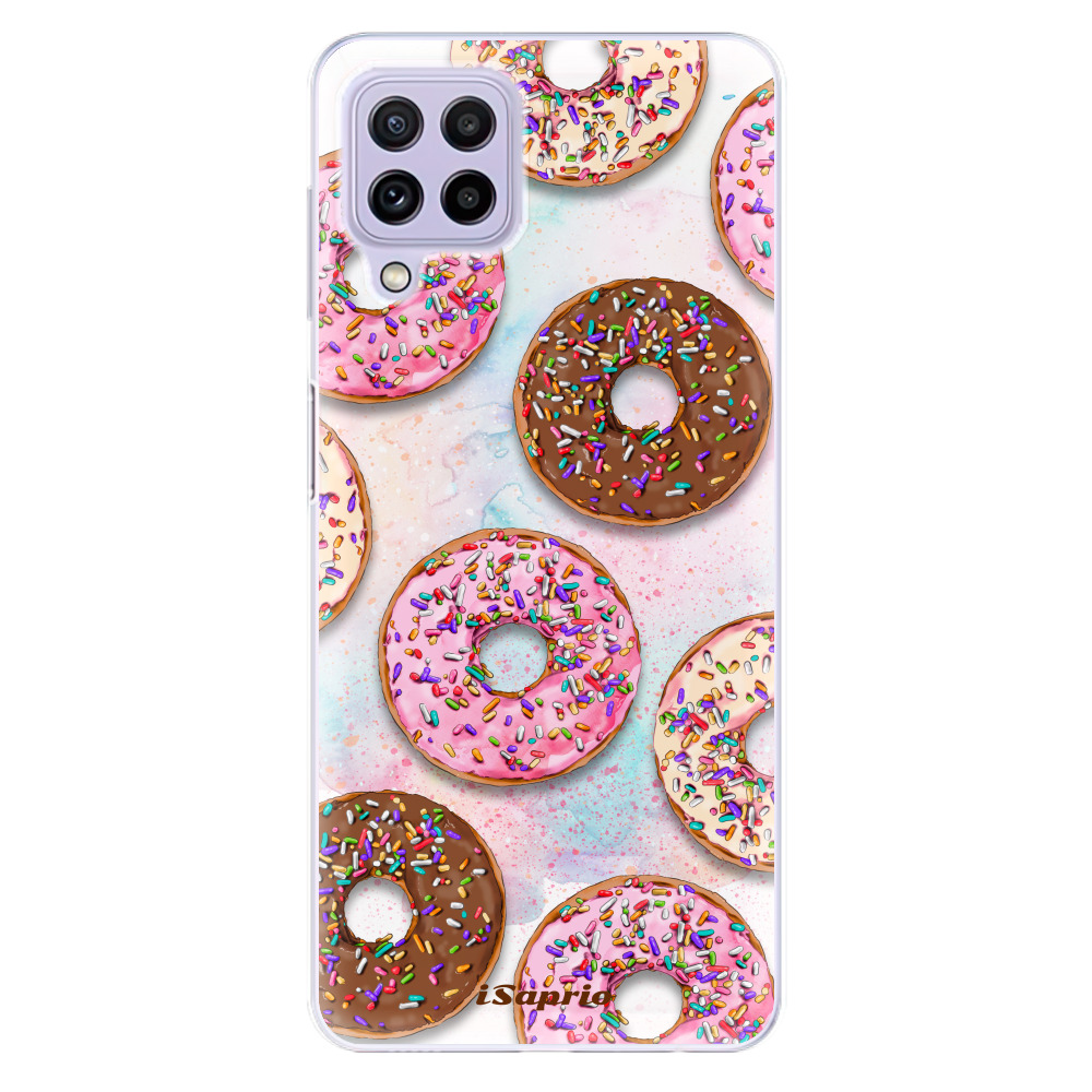 Odolné silikonové pouzdro iSaprio - Donuts 11 - Samsung Galaxy A22