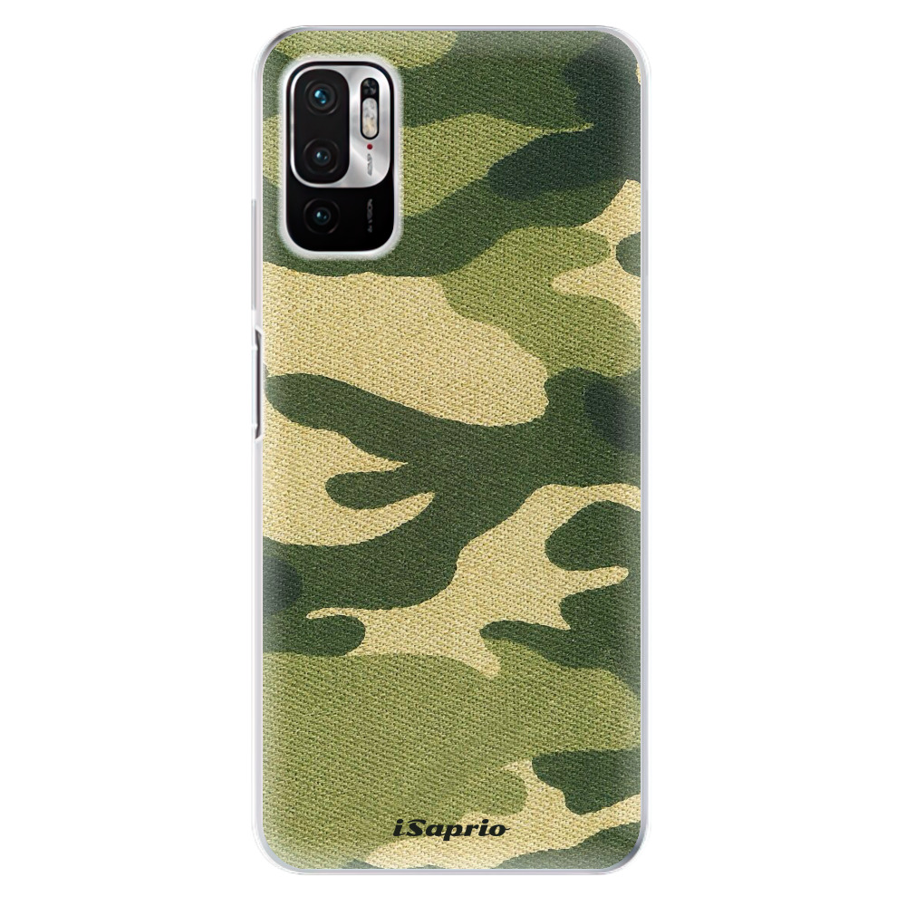 Odolné silikonové pouzdro iSaprio - Green Camuflage 01 - Xiaomi Redmi Note 10 5G