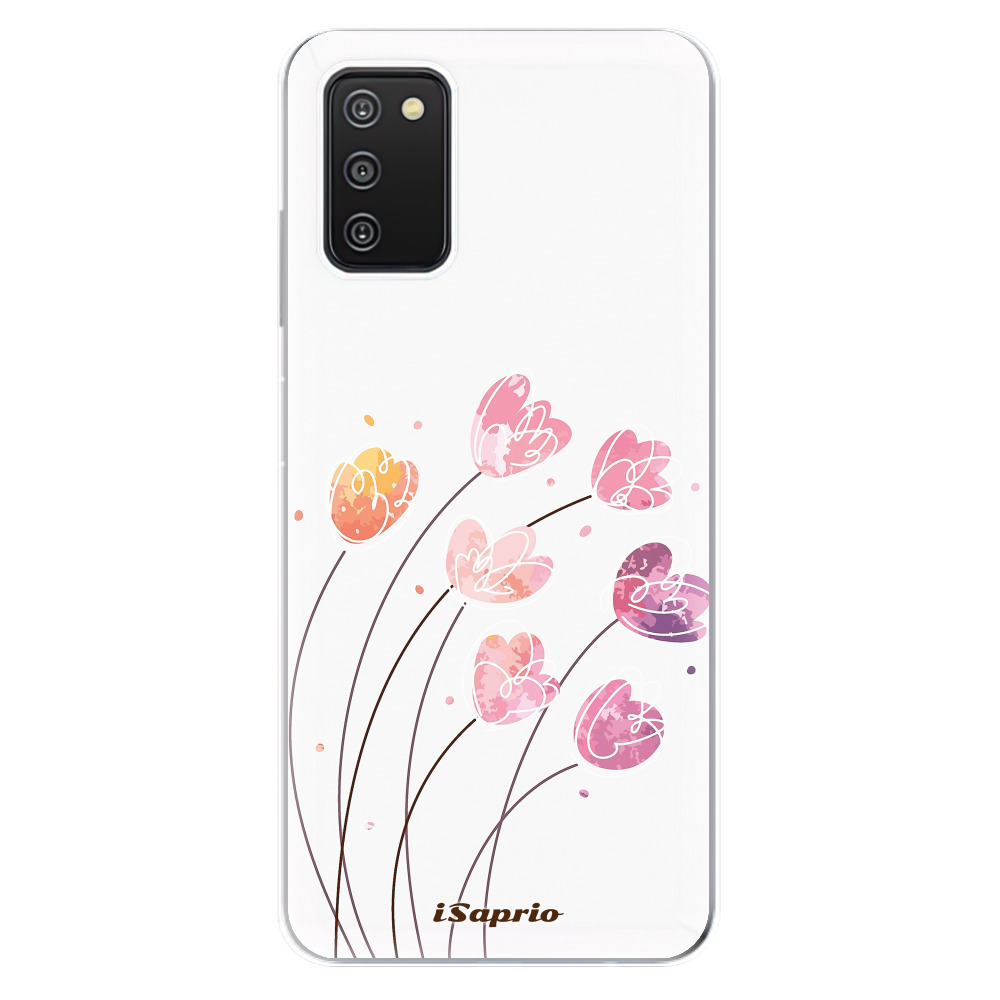 Odolné silikonové pouzdro iSaprio - Flowers 14 - Samsung Galaxy A03s