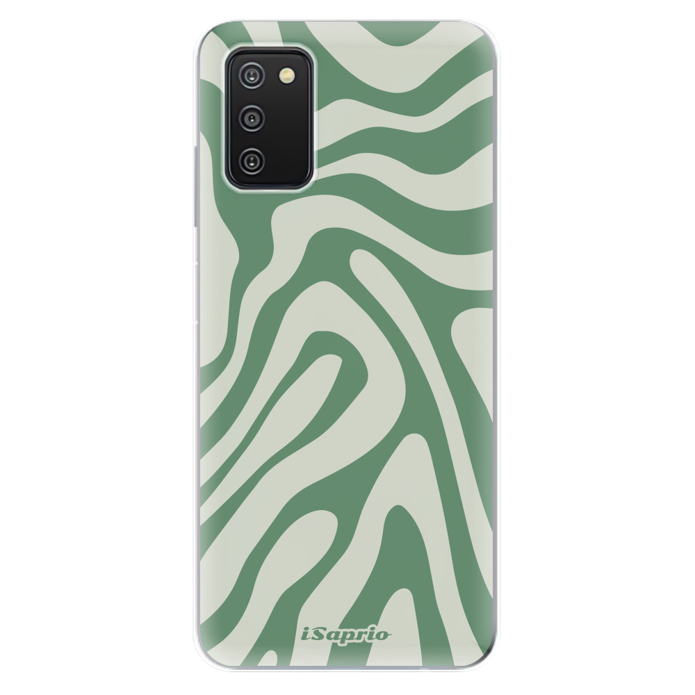 Odolné silikonové pouzdro iSaprio - Zebra Green - Samsung Galaxy A03s