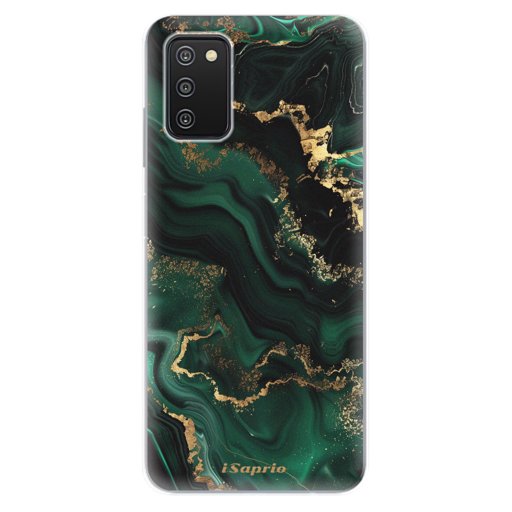 Odolné silikonové pouzdro iSaprio - Emerald - Samsung Galaxy A03s