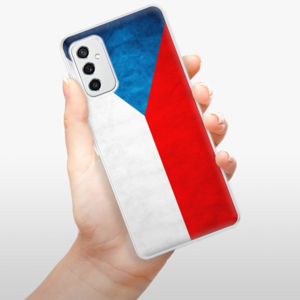 Odolné silikonové pouzdro iSaprio - Czech Flag - Samsung Galaxy M52 5G