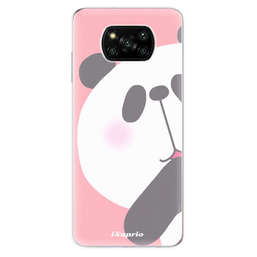 Odolné silikonové pouzdro iSaprio - Panda 01 - Xiaomi Poco X3 Pro / X3 NFC
