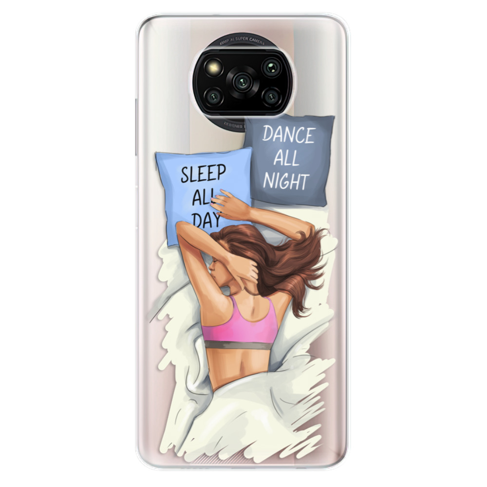 Odolné silikonové pouzdro iSaprio - Dance and Sleep - Xiaomi Poco X3 Pro / X3 NFC