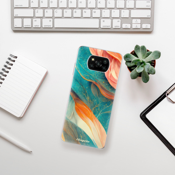 Odolné silikonové pouzdro iSaprio - Abstract Marble - Xiaomi Poco X3 Pro / X3 NFC