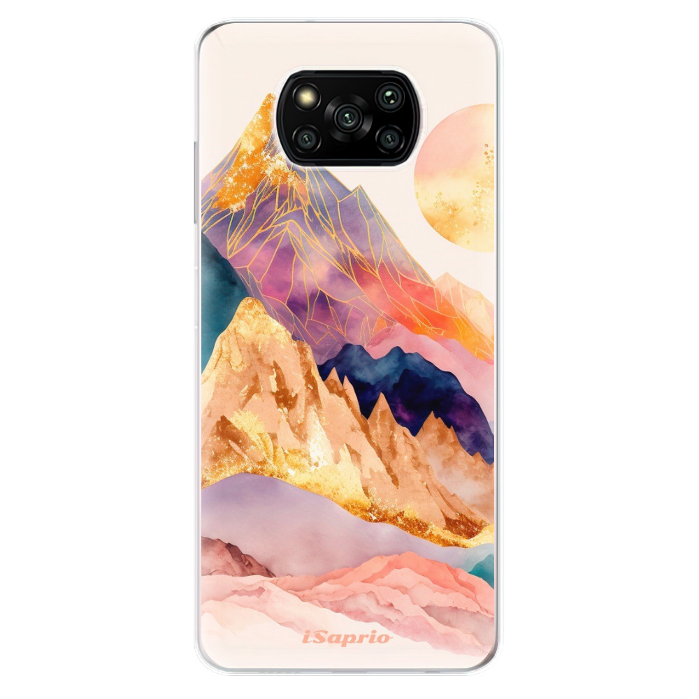 Odolné silikonové pouzdro iSaprio - Abstract Mountains - Xiaomi Poco X3 Pro / X3 NFC