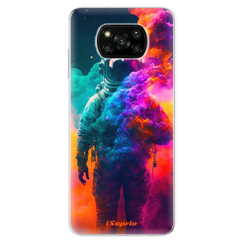 Odolné silikonové pouzdro iSaprio - Astronaut in Colors - Xiaomi Poco X3 Pro / X3 NFC
