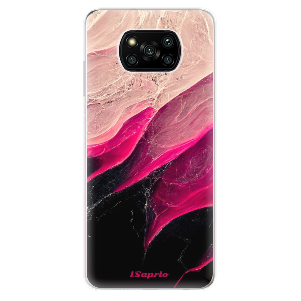 Odolné silikonové pouzdro iSaprio - Black and Pink - Xiaomi Poco X3 Pro / X3 NFC