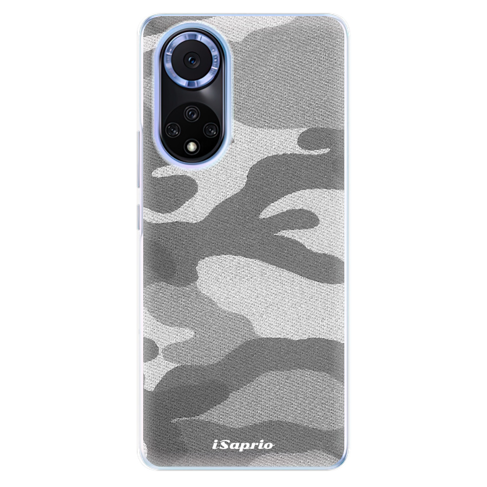 Odolné silikonové pouzdro iSaprio - Gray Camuflage 02 - Huawei Nova 9