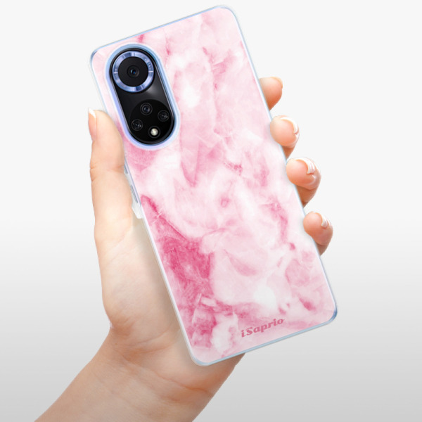 Odolné silikonové pouzdro iSaprio - RoseMarble 16 - Huawei Nova 9