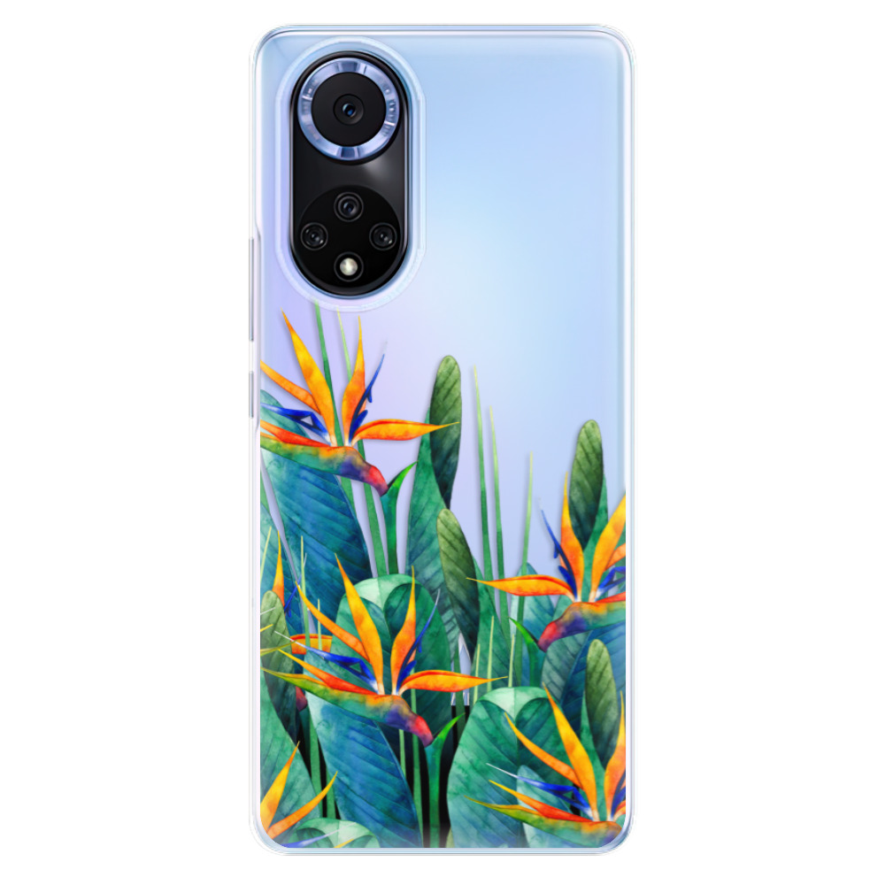 Odolné silikonové pouzdro iSaprio - Exotic Flowers - Huawei Nova 9