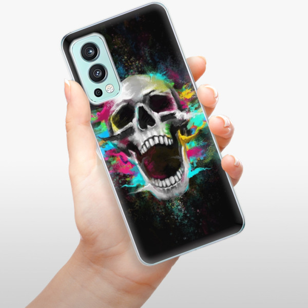 Odolné silikonové pouzdro iSaprio - Skull in Colors - OnePlus Nord 2 5G